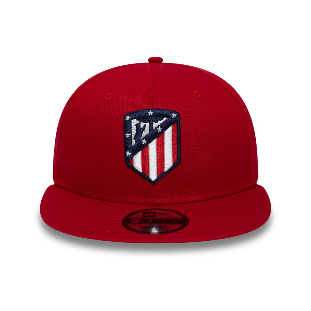 Atlético de Madrid Logo 9FIFTY SNAPBACK, rojo