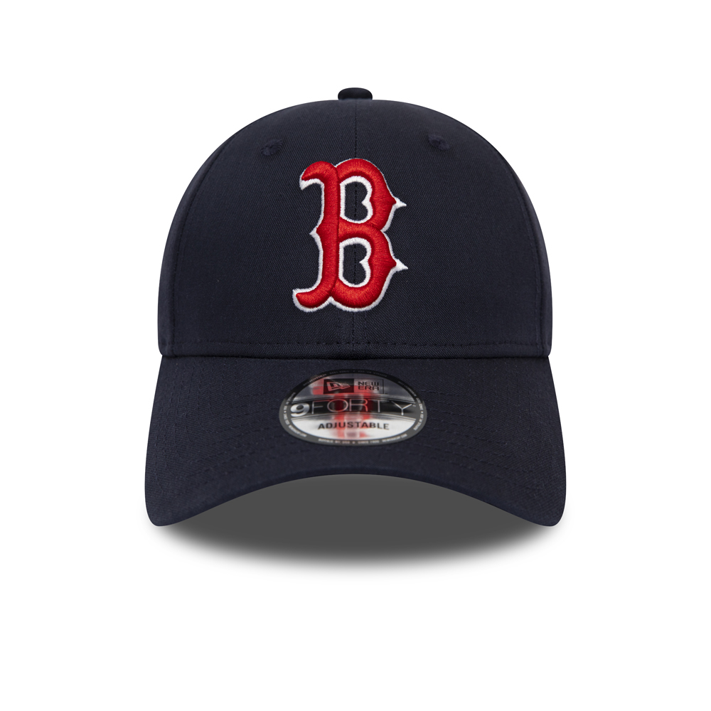 Boston Red Sox Essential 9FORTY in tessuto chambray nero