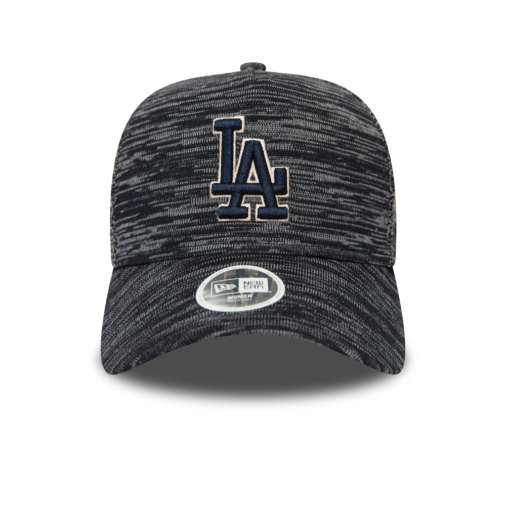 Gorra trucker Los Angeles Dodgers Engineered Fit A Frame mujer, gris