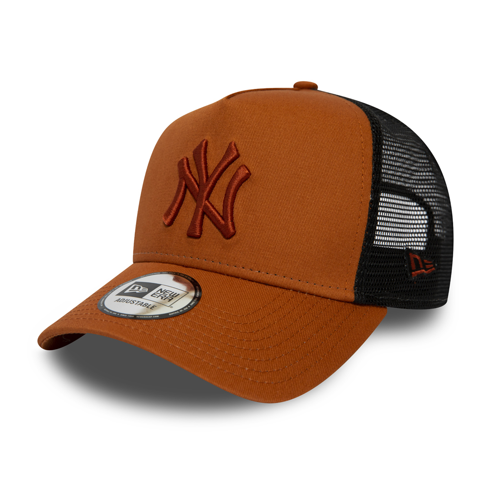 New York Yankees Essential A Frame Trucker, rust