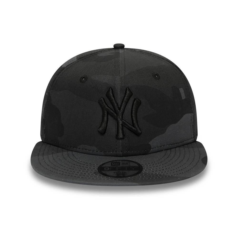 New York Yankees 9FIFTY SNAPBACK camouflage noir enfant