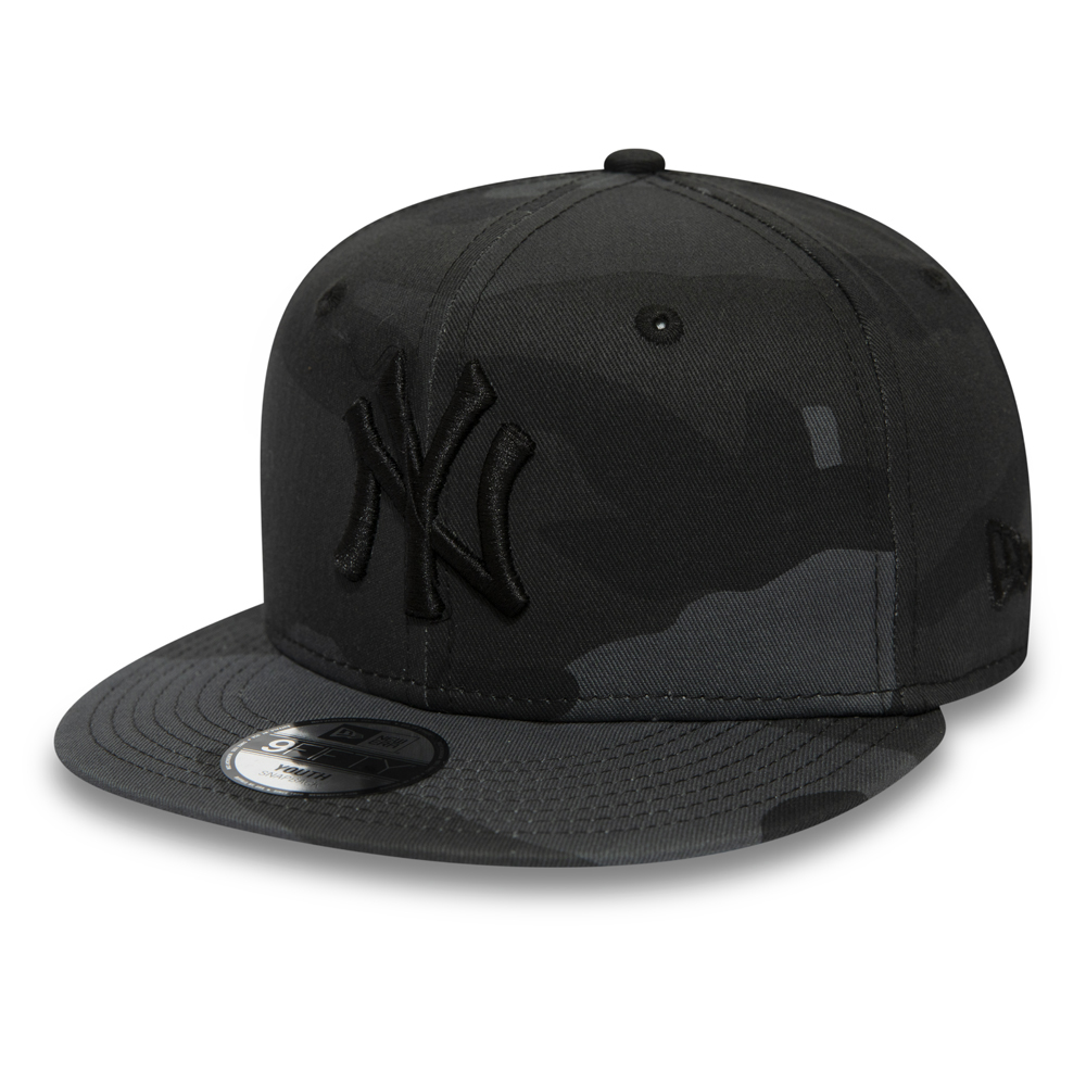 Cappellino con chiusura posteriore New York Yankees 9FIFTY bambino fantasia mimetica notturna