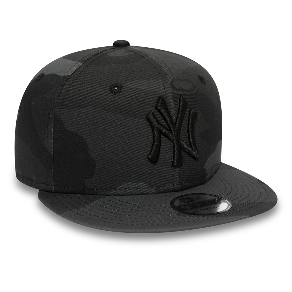 Cappellino con chiusura posteriore New York Yankees 9FIFTY bambino fantasia mimetica notturna