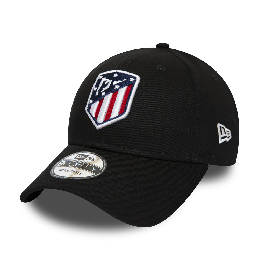 Atletico Madrid Logo Essential 9FORTY, negro