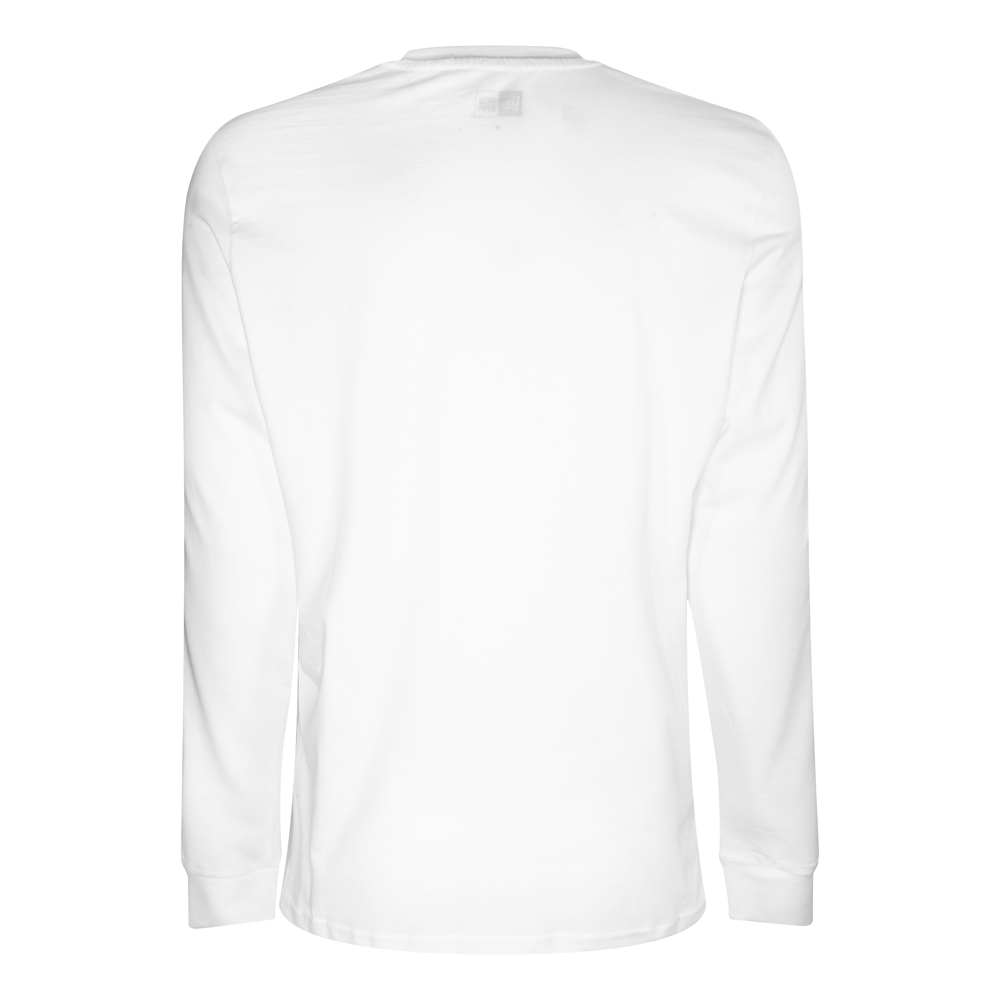 Maglietta bianca a maniche lunghe dei Portland Trail Blazers
