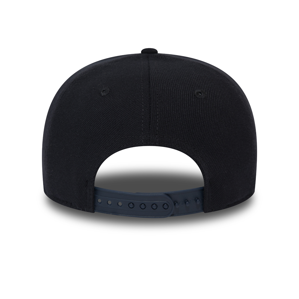 Cappellino con chiusura posteriore elasticizzato dei New York Yankees modello 9FIFTY da bambino in blu navy
