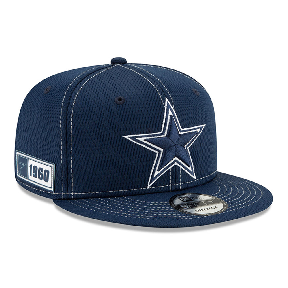 New Era Snapback Cap Black Sideline Dallas Cowboys 
