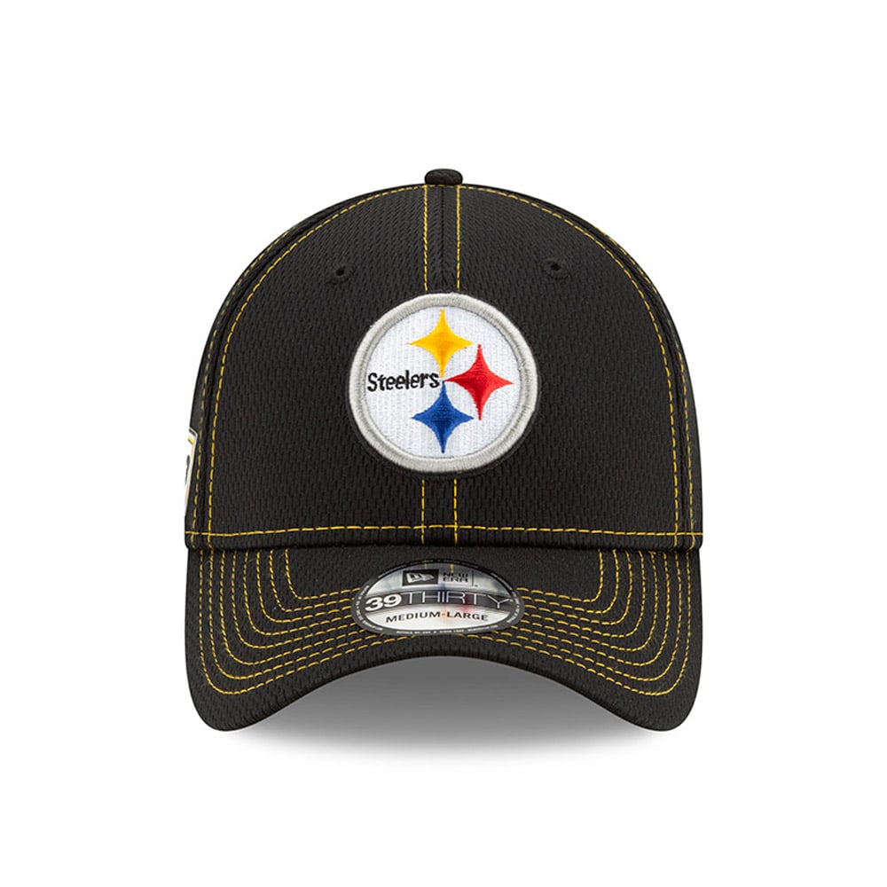 Official New Era Pittsburgh Steelers Sideline Road 39THIRTY Cap A5650_B93