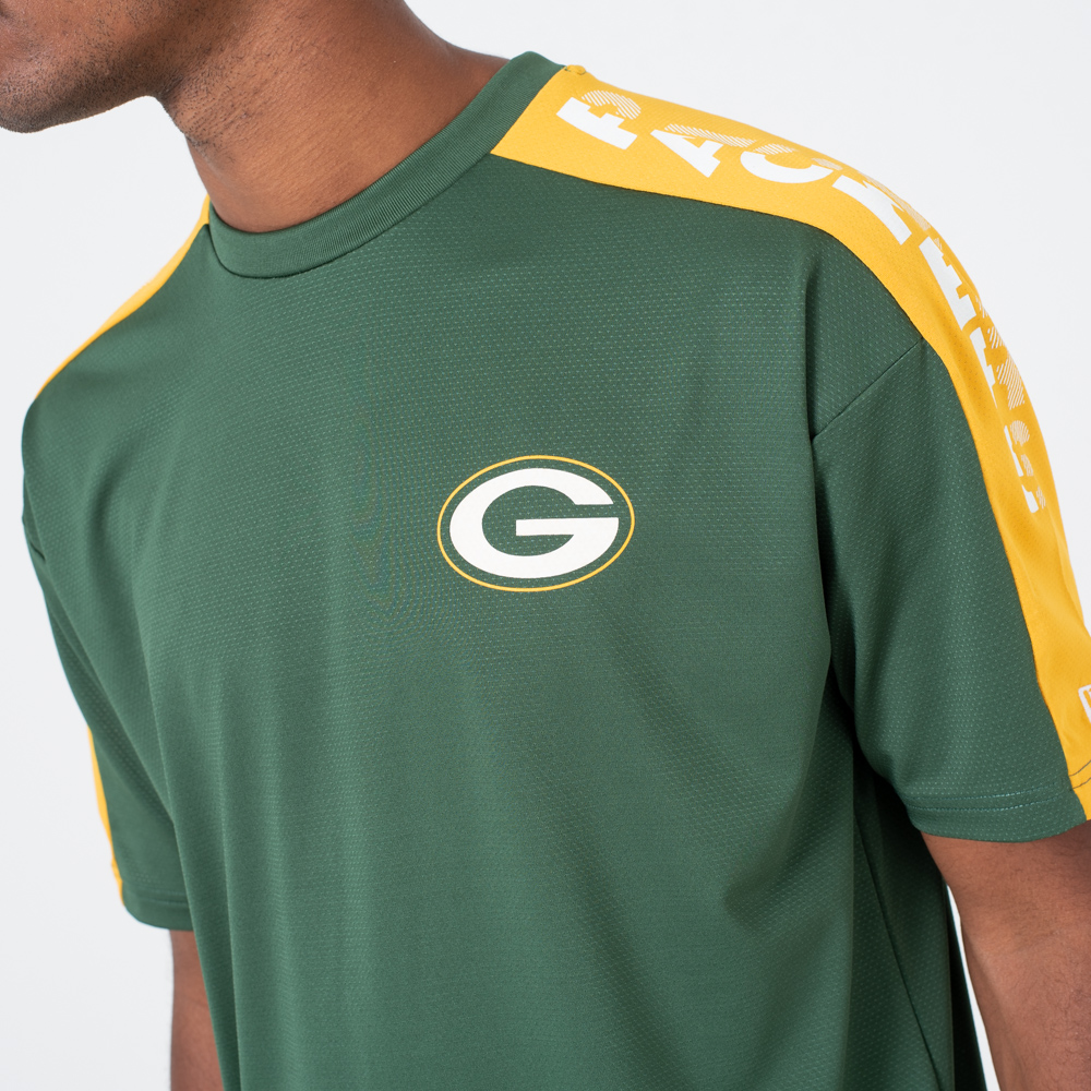 Caamiseta Green Bay Packers Oversized Shoulder 
Print