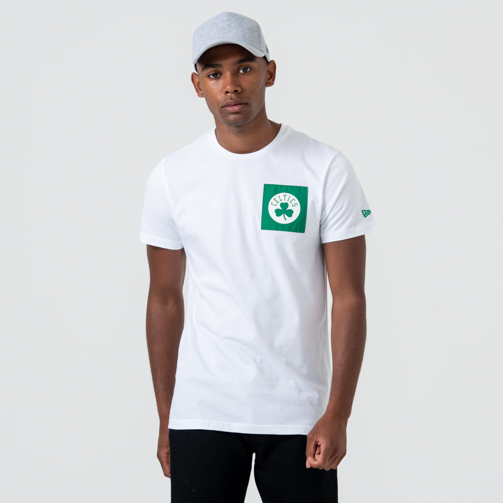 T-shirt Boston Celtics Logo blanc