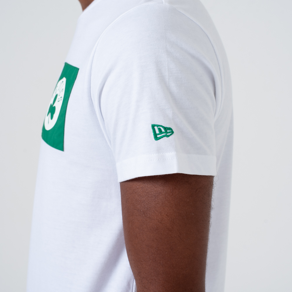 Boston Celtics – T-Shirt mit Logo – Weiß