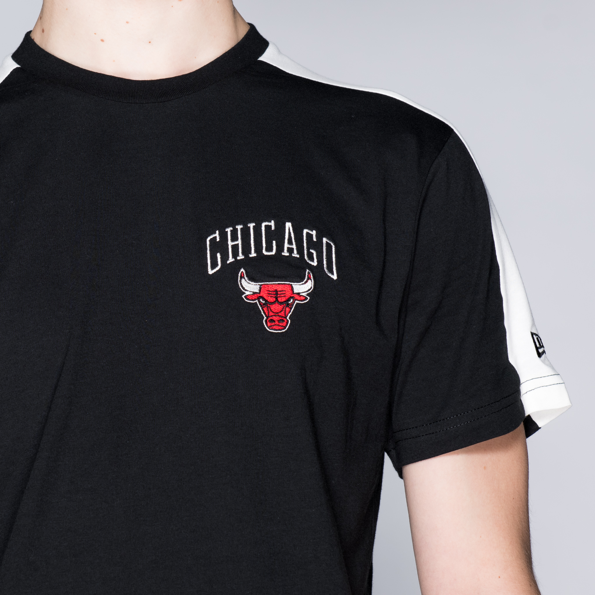 Chicago Bulls Wordmark Black Tee