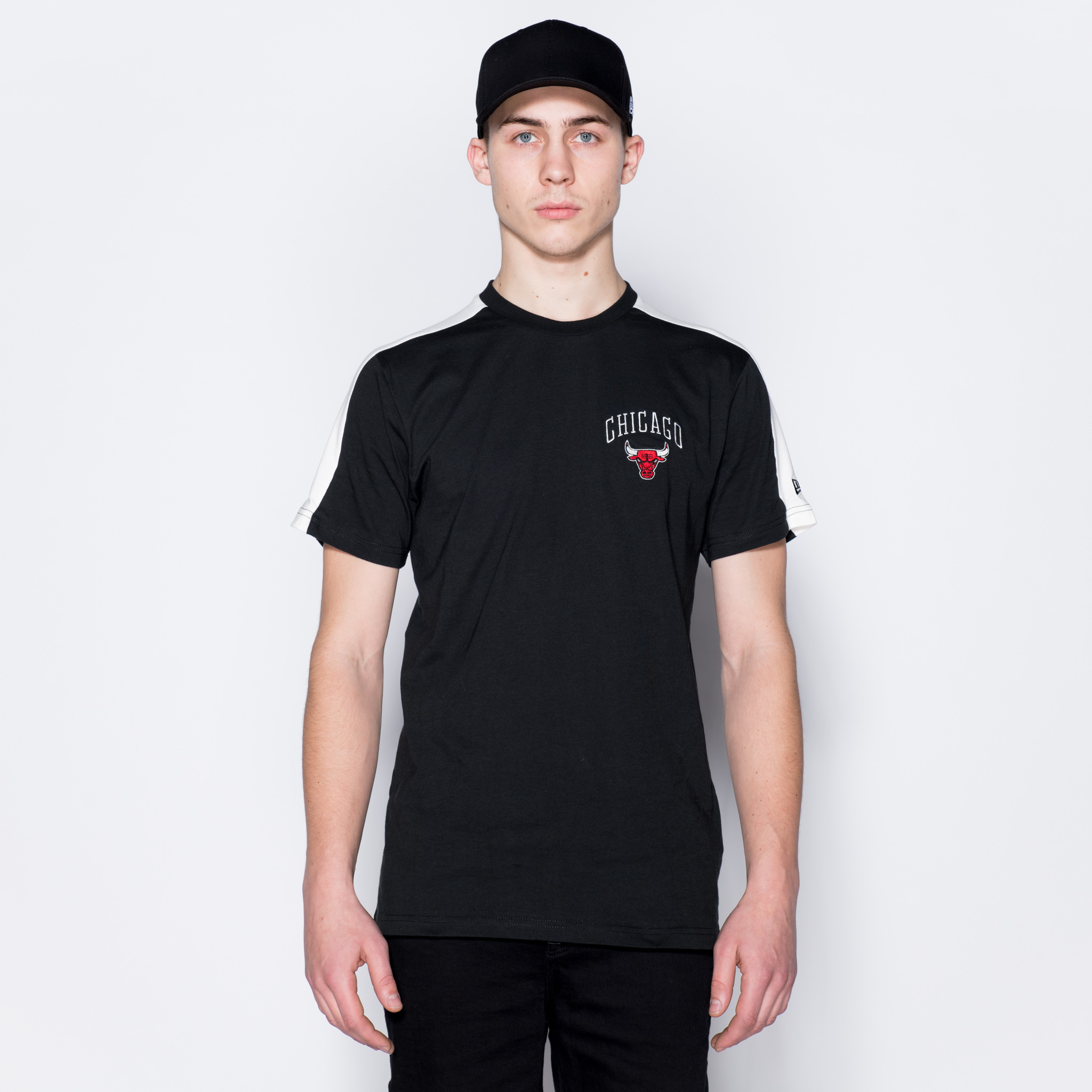 Chicago Bulls – Wordmark – T-Shirt – Schwarz