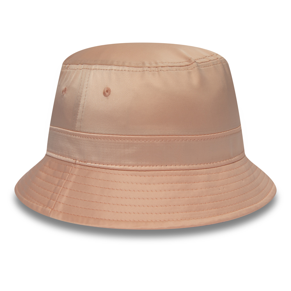 Cappello da pescatore New Era in raso rosa donna