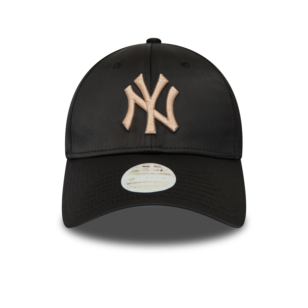 New Era 9Forty Damen Cap METALLIC New York Yankees schwarz 
