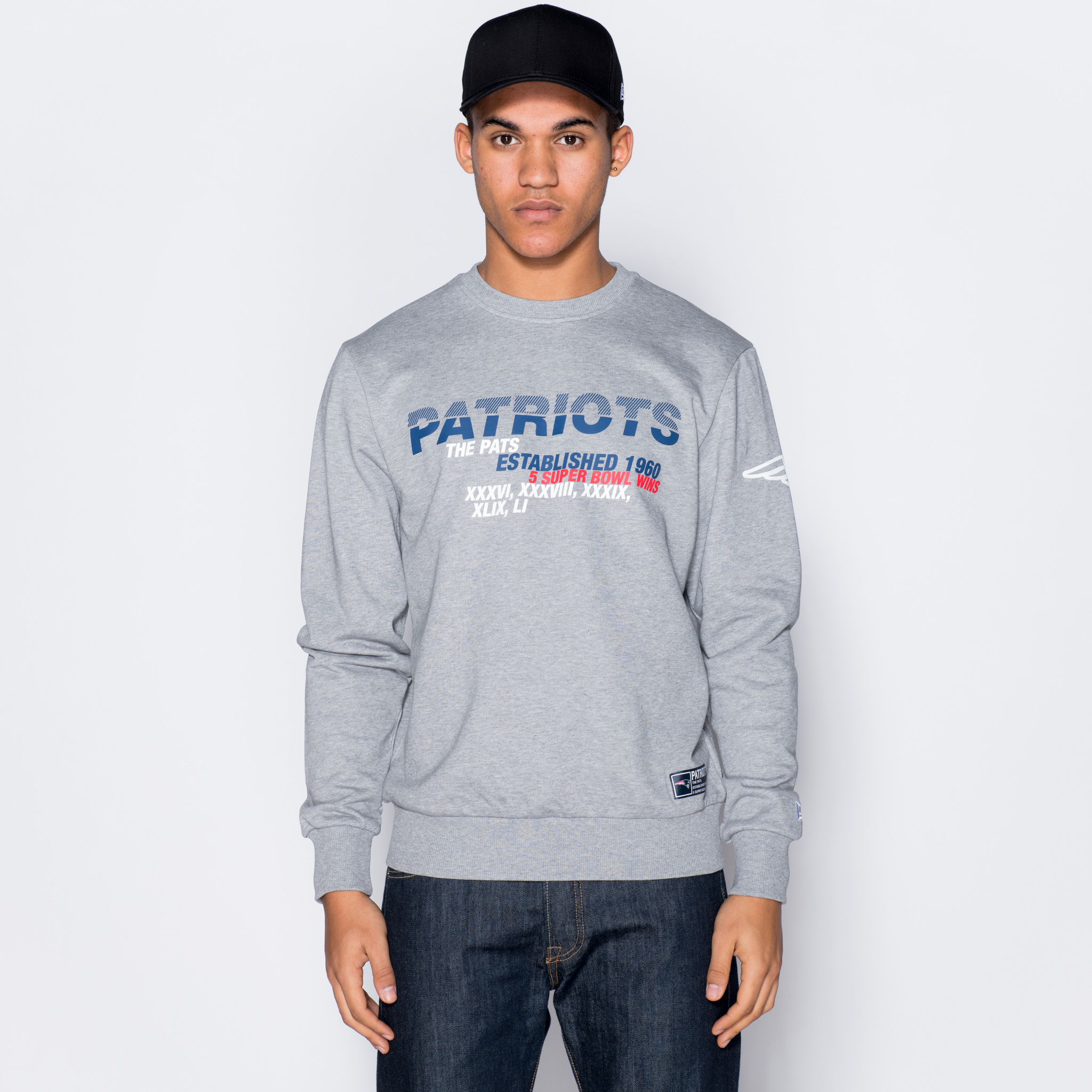 grey patriots hoodie