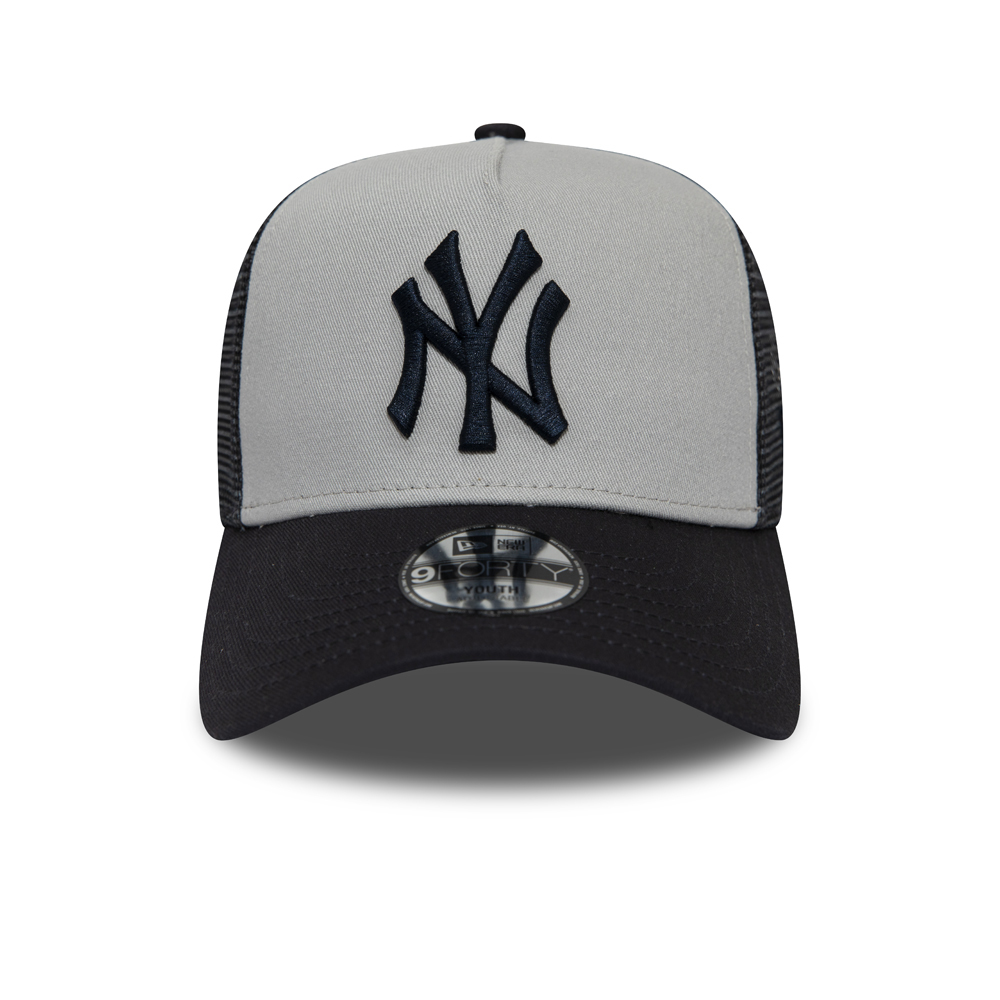New York Yankees A-Frame Trucker niño, gris