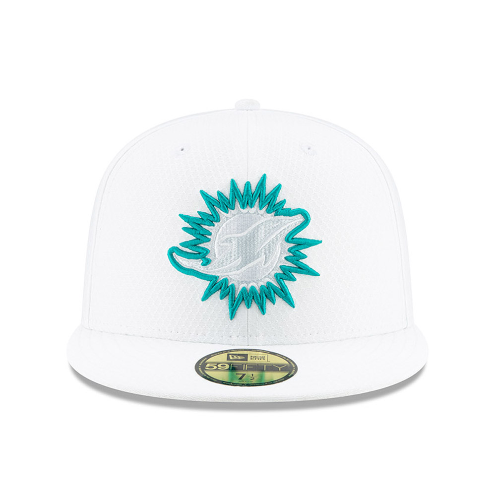 59FIFTY – Miami Dolphins – On Field Platinum
