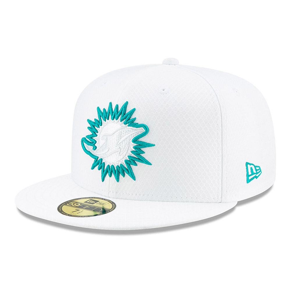 Miami Dolphins On Field Platinum 59FIFTY