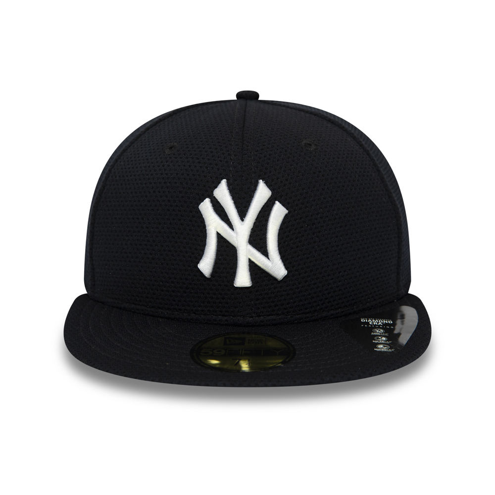New York Yankees Schwarz 59FIFTY Kappe