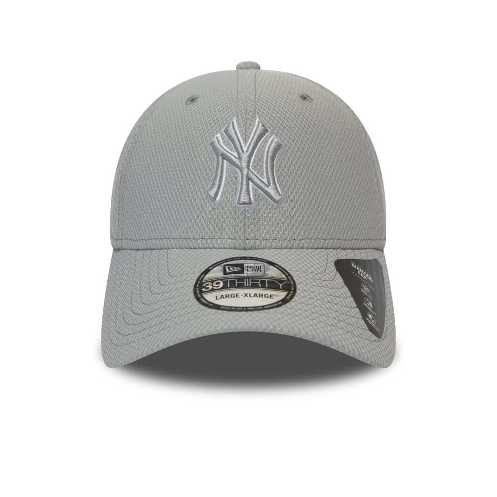 New York Yankees Stretch Tech Grau 39THIRTY Kappe