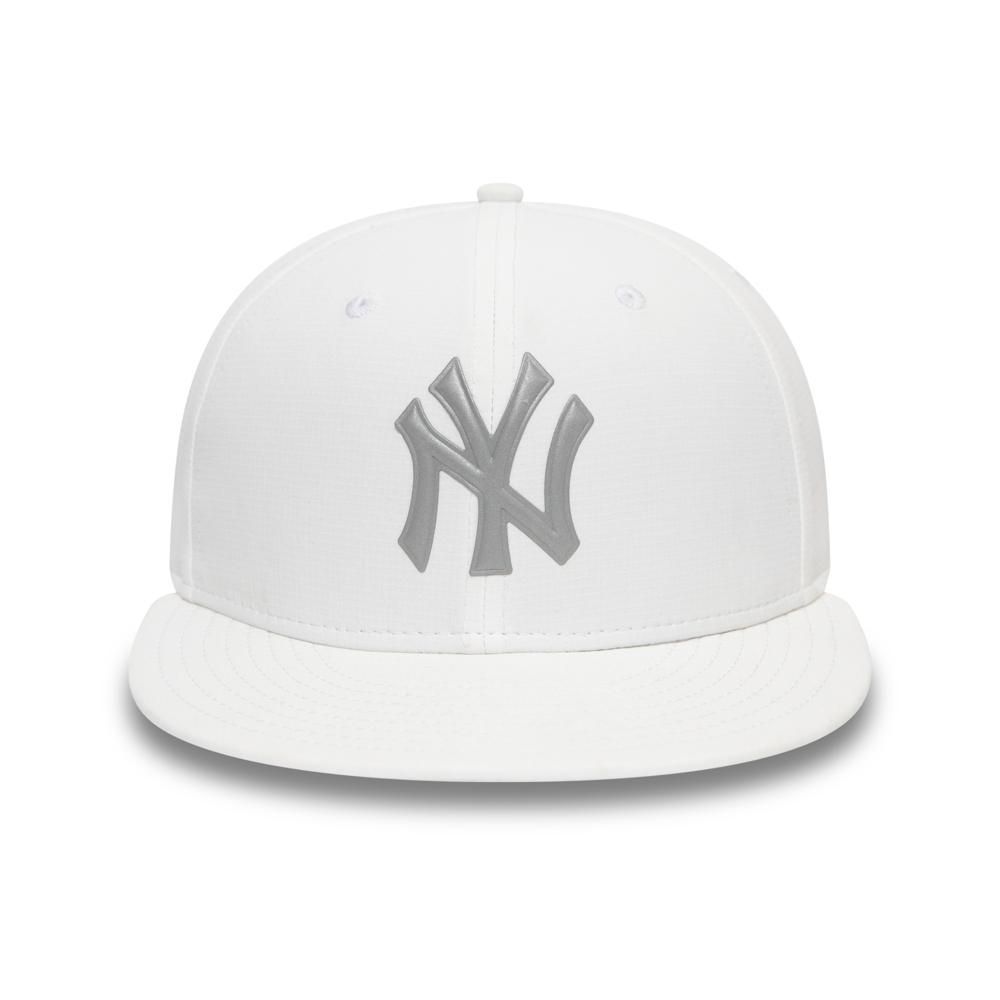 Gorra New York Yankees Reflective Logo 9FIFTY, blanco