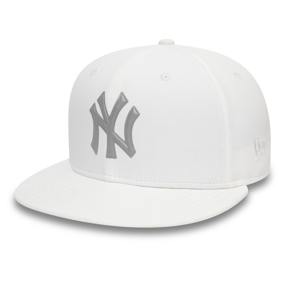 Gorra New York Yankees Reflective Logo 9FIFTY, blanco