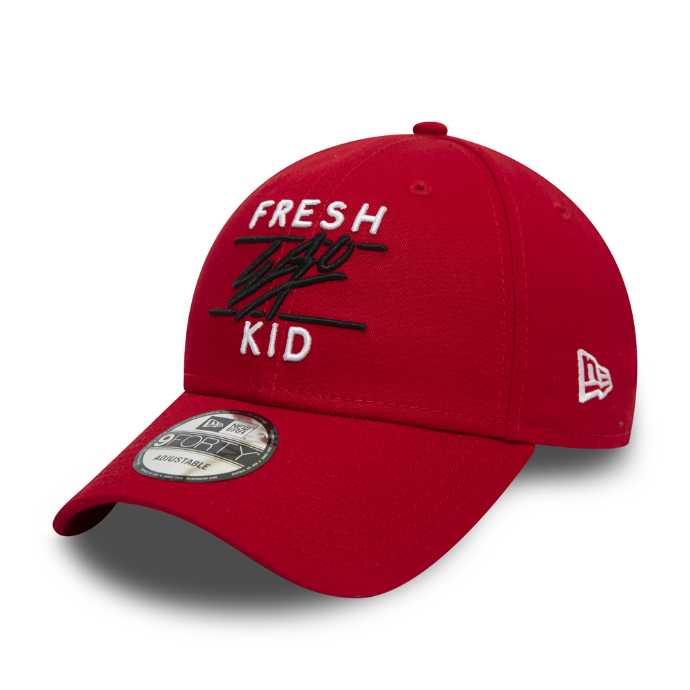 Casquette Fresh Ego Kid Core rouge 9FORTY