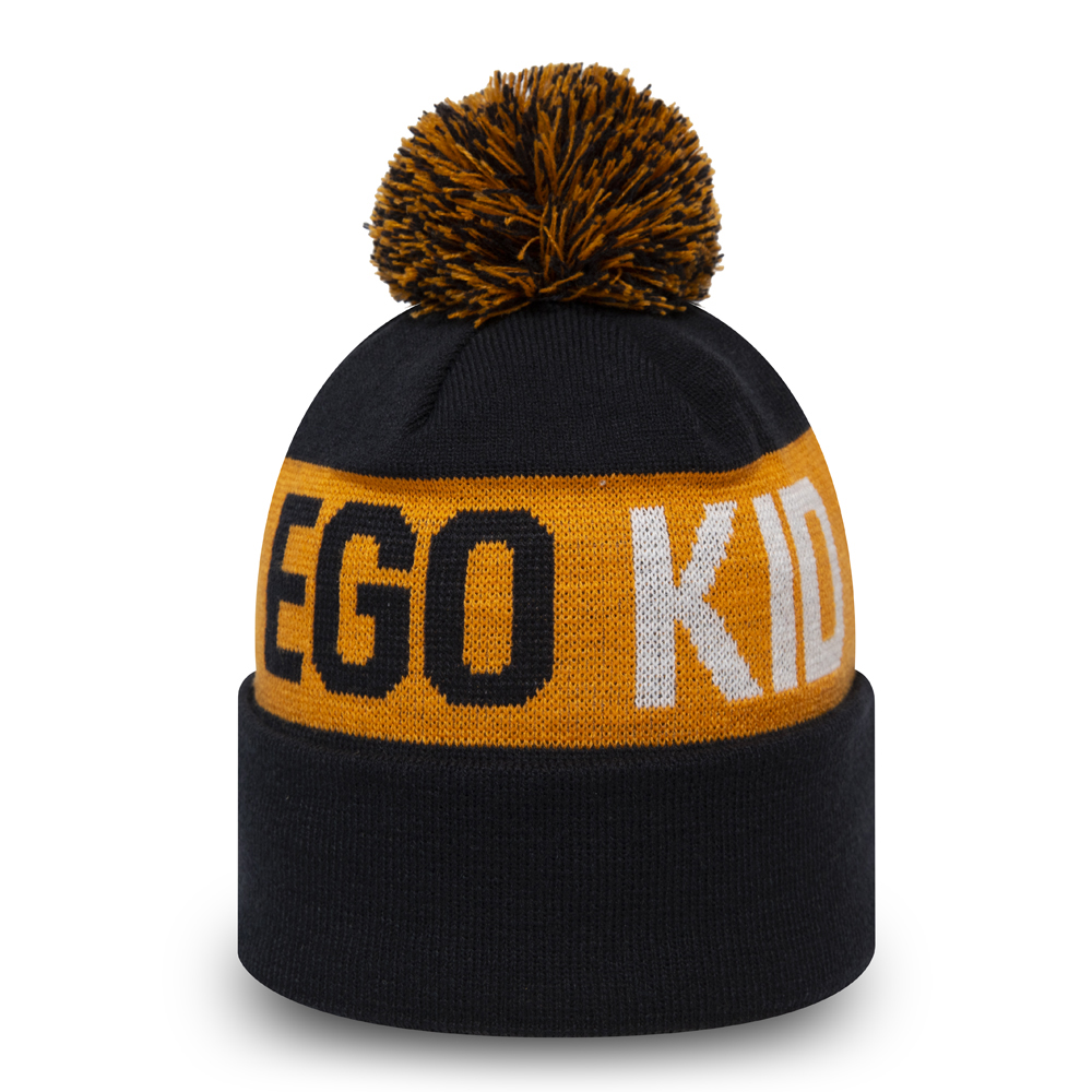 Fresh Ego Kid Navy Bobble Knit Cuff