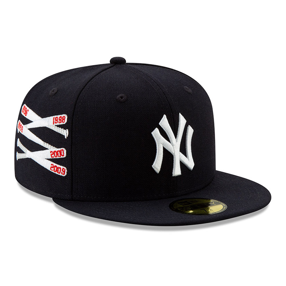 New York Yankees 59FIFTY-Championship-Kappe mit Gitter „X Spike Lee“