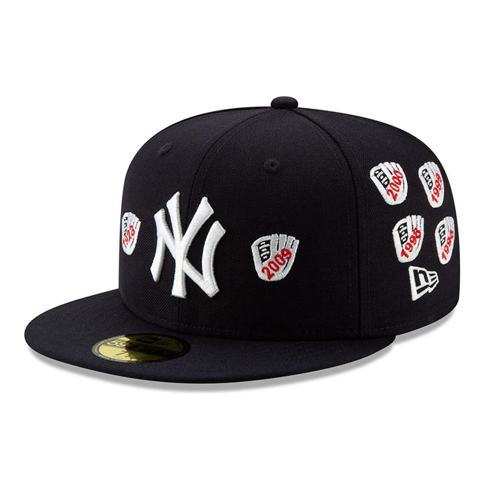 New York Yankees 59FIFTY-Championship-Kappe mit Handschuh „X Spike Lee“