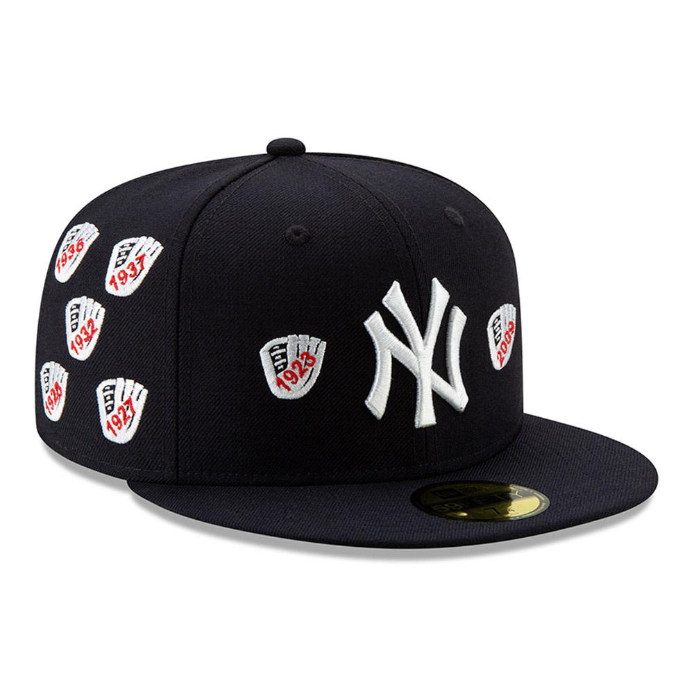 New York Yankees 59FIFTY-Championship-Kappe mit Handschuh „X Spike Lee“