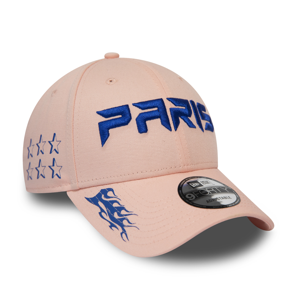 New Era Bootleg 9FORTY Kappe in Rosa