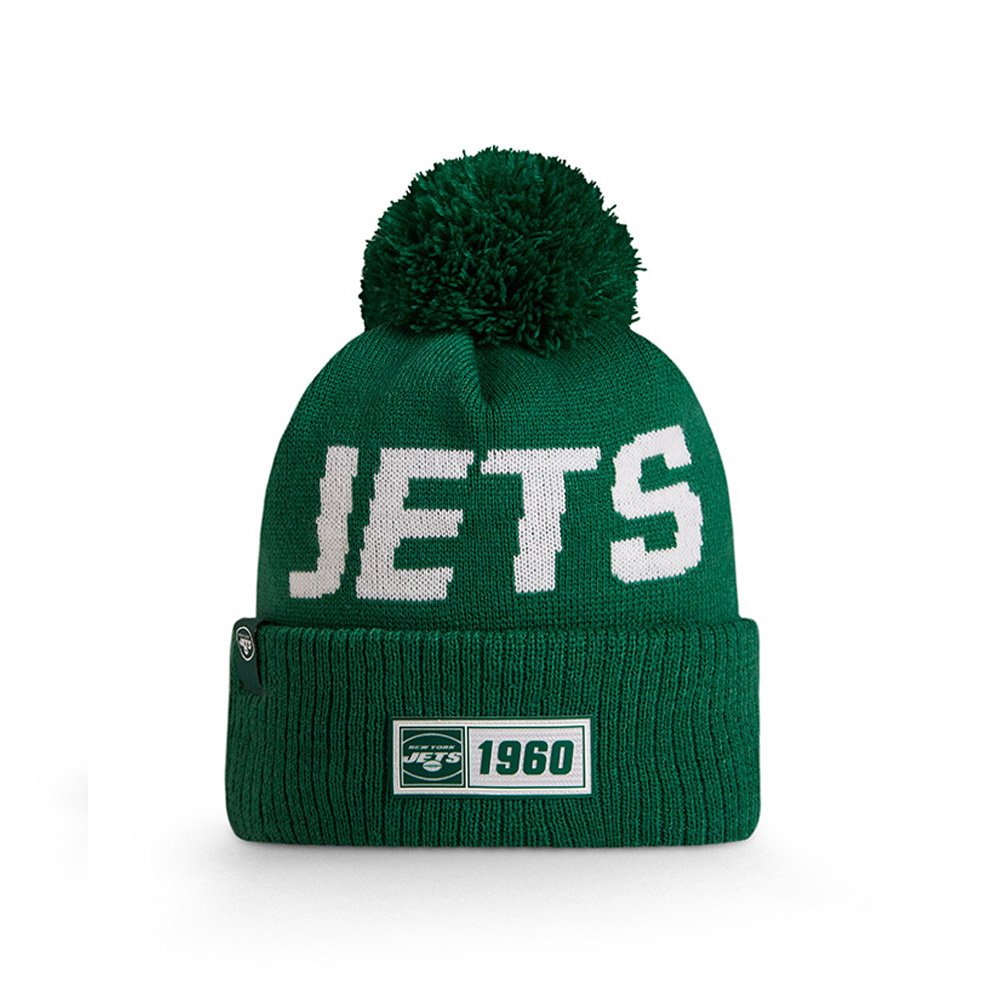 Berretto di maglia con risvolto On Field dei New York Jets