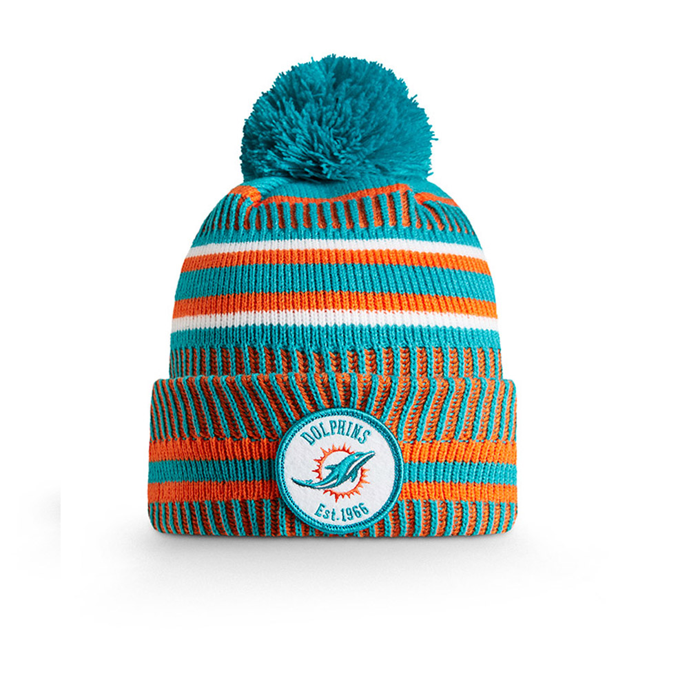 Bonnet Miami Dolphins en maille on field home
