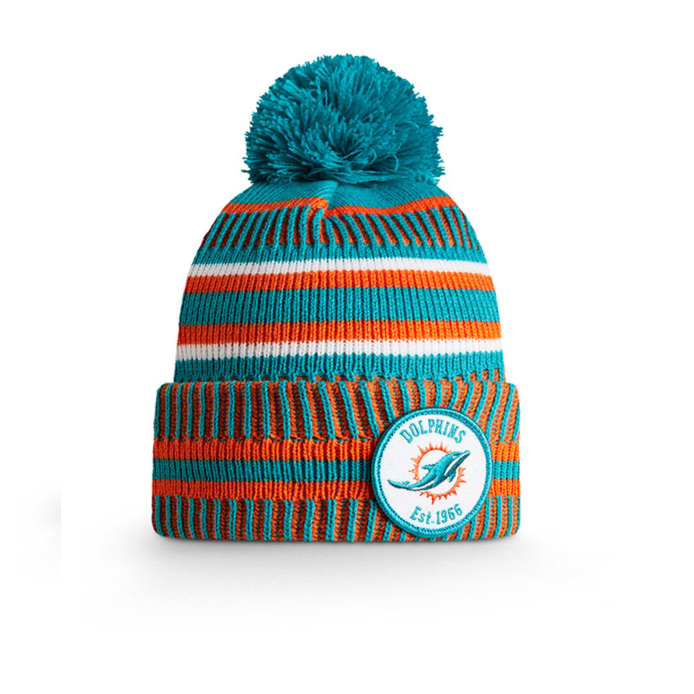 Bonnet Miami Dolphins en maille on field home