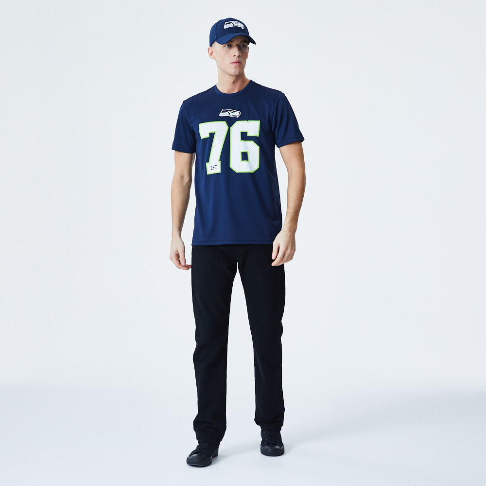 T-shirt bleu des Seahawks de Seattle