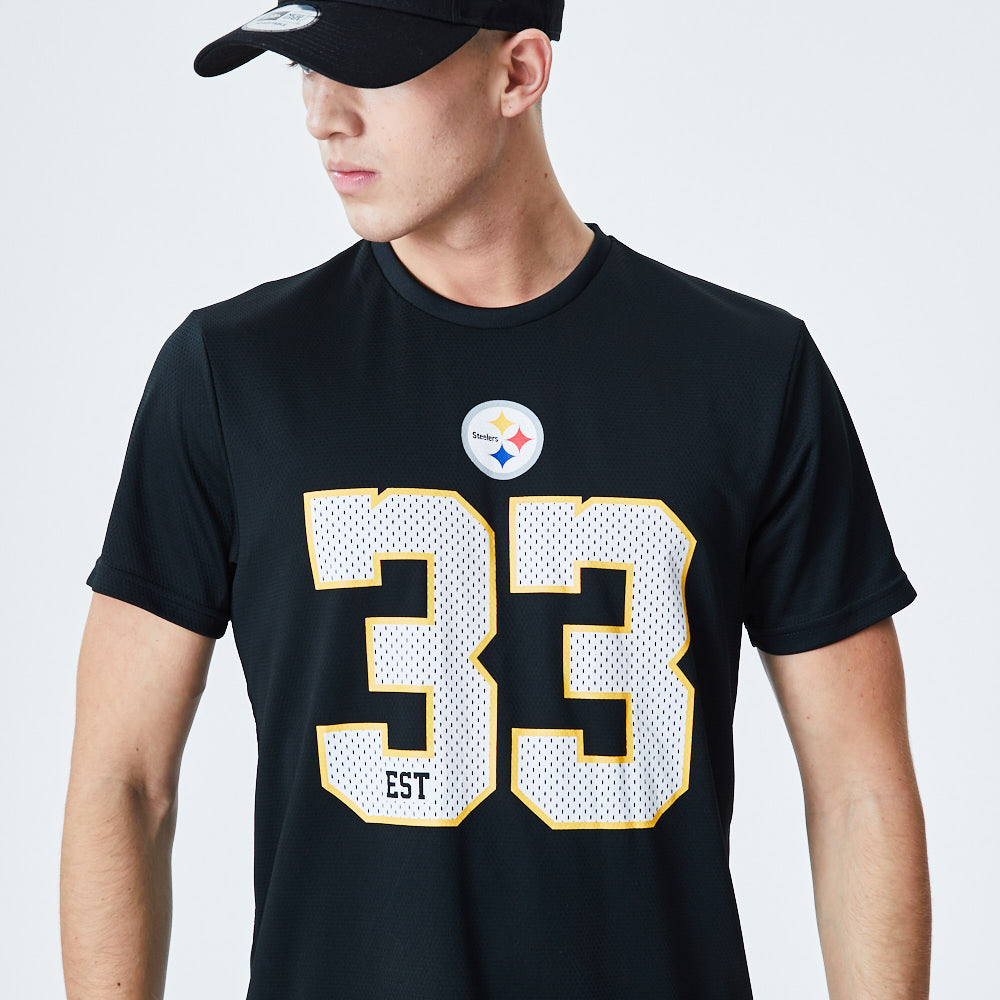 T-shirt Pittsburgh Steelers nera