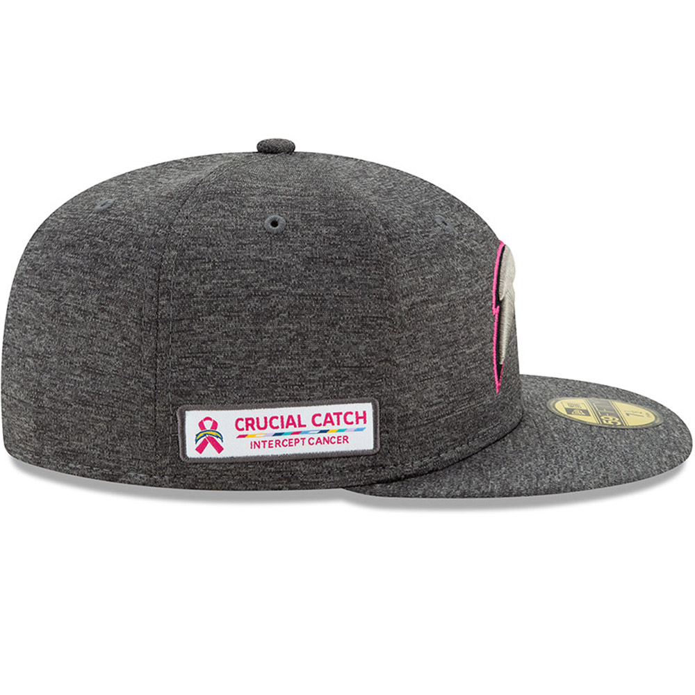Cappellino 59FIFTY Los Angeles Chargers Crucial Catch grigio
