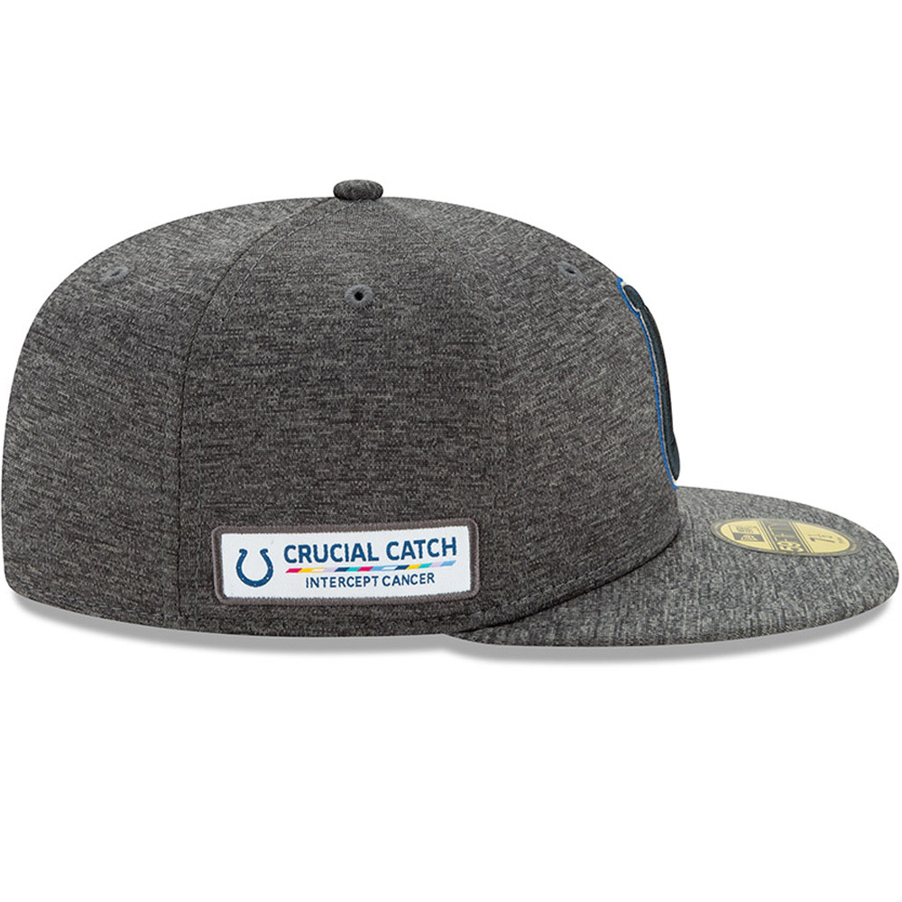 Cappellino 59FIFTY Indianapolis Colts Crucial Catch grigio