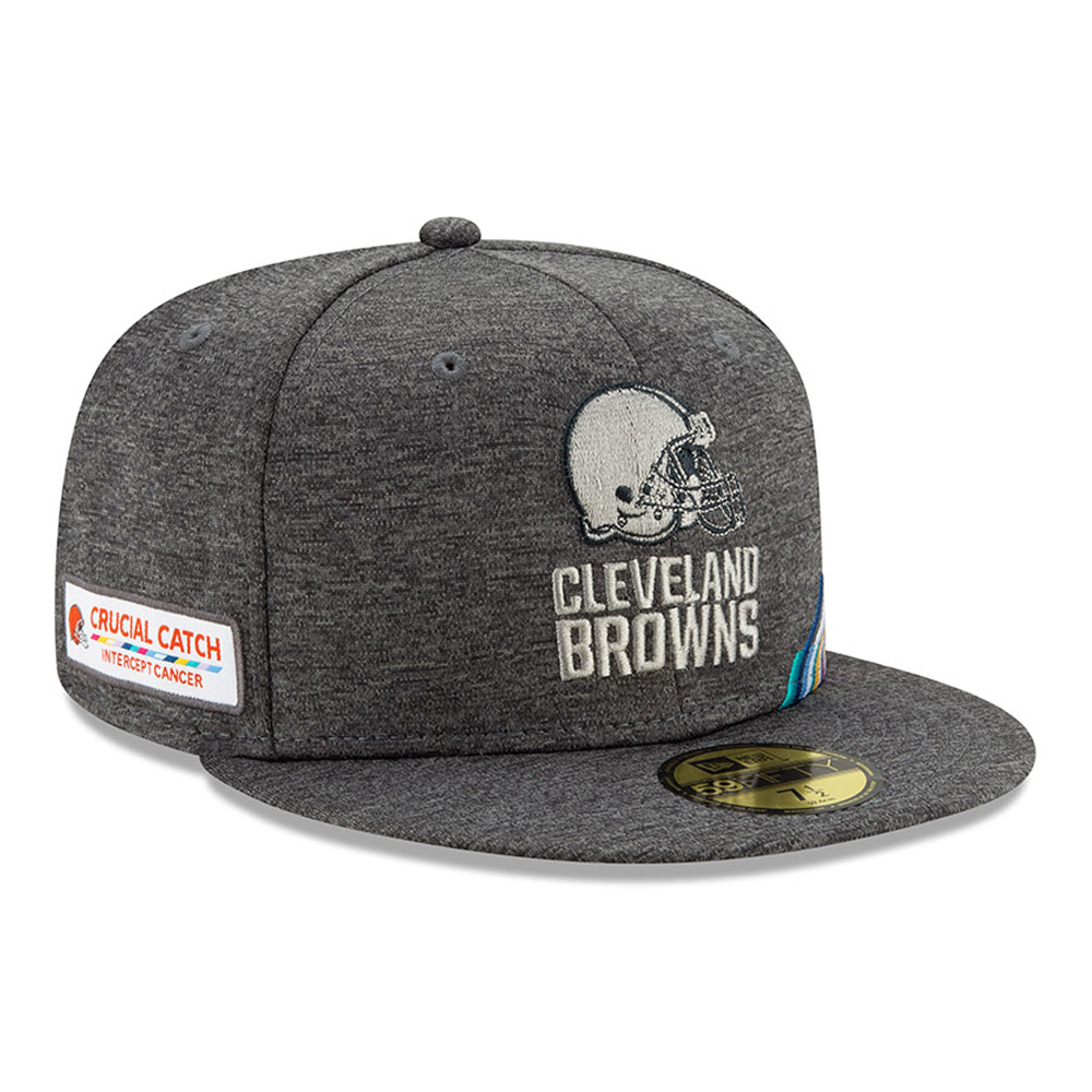 Gorra Cleveland Browns Crucial Catch 59FIFTY, gris