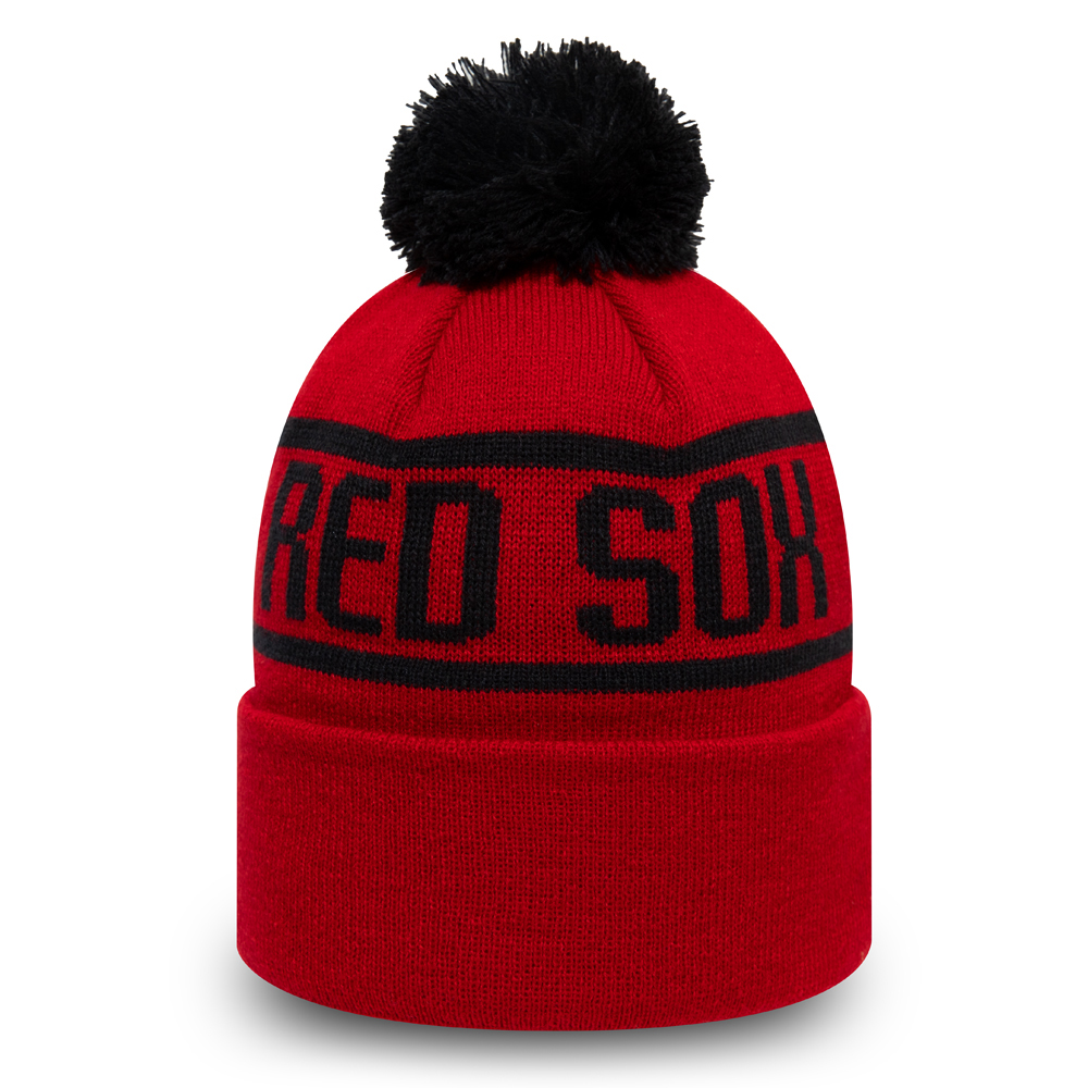 Boston Red Sox Red Bobble Knit