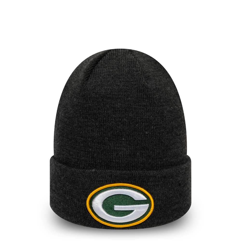 Green Bay Packers Essential Heather Grey Cuff Knit