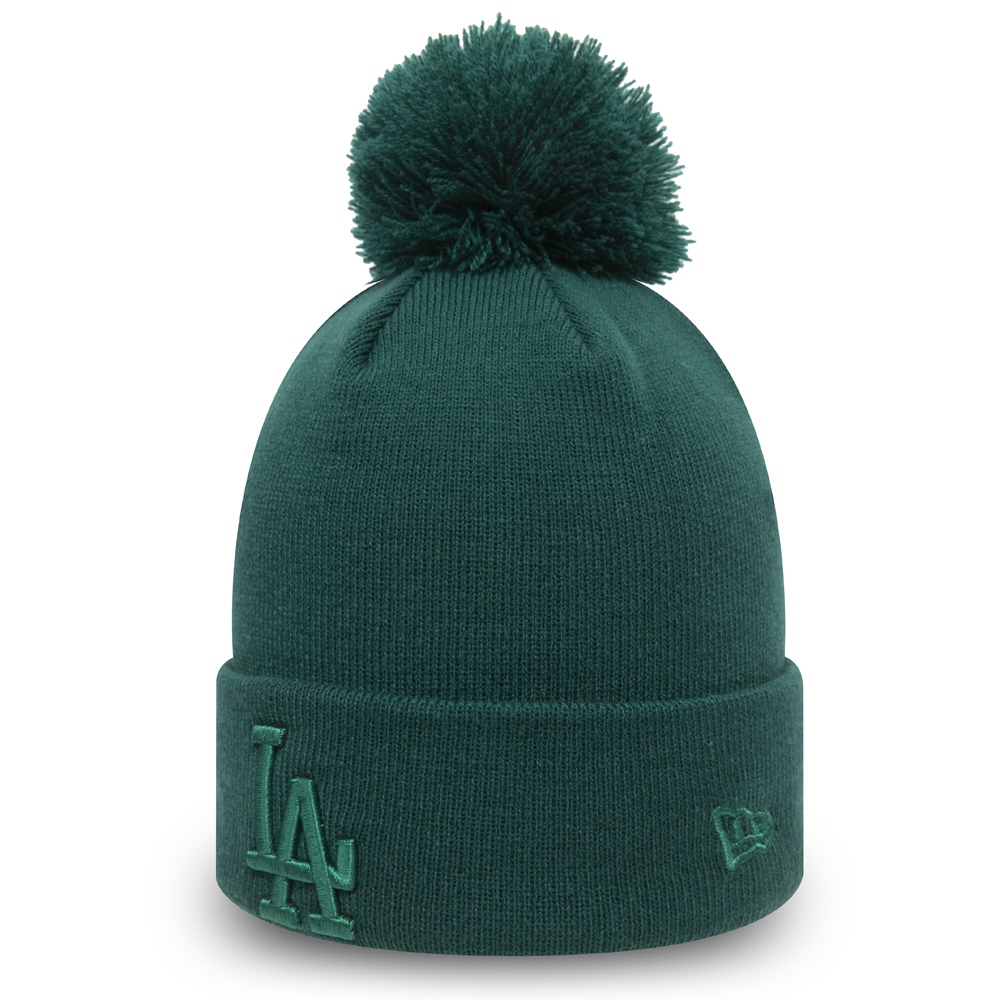 Berretto di maglia con pompon Essential Los Angeles Dodgers verde bambino