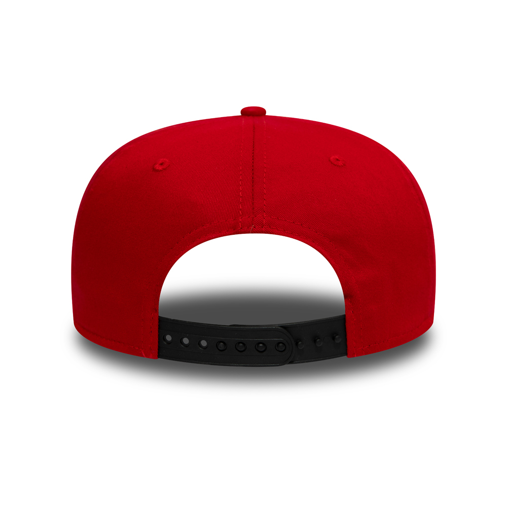 Rote9FIFTY-Kappe mit Stretch Snap von Manchester United