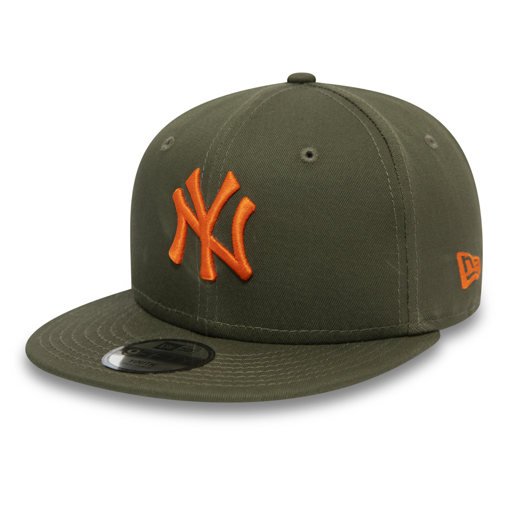 Gorra New York Yankees Essential 9FIFTY para niños verde