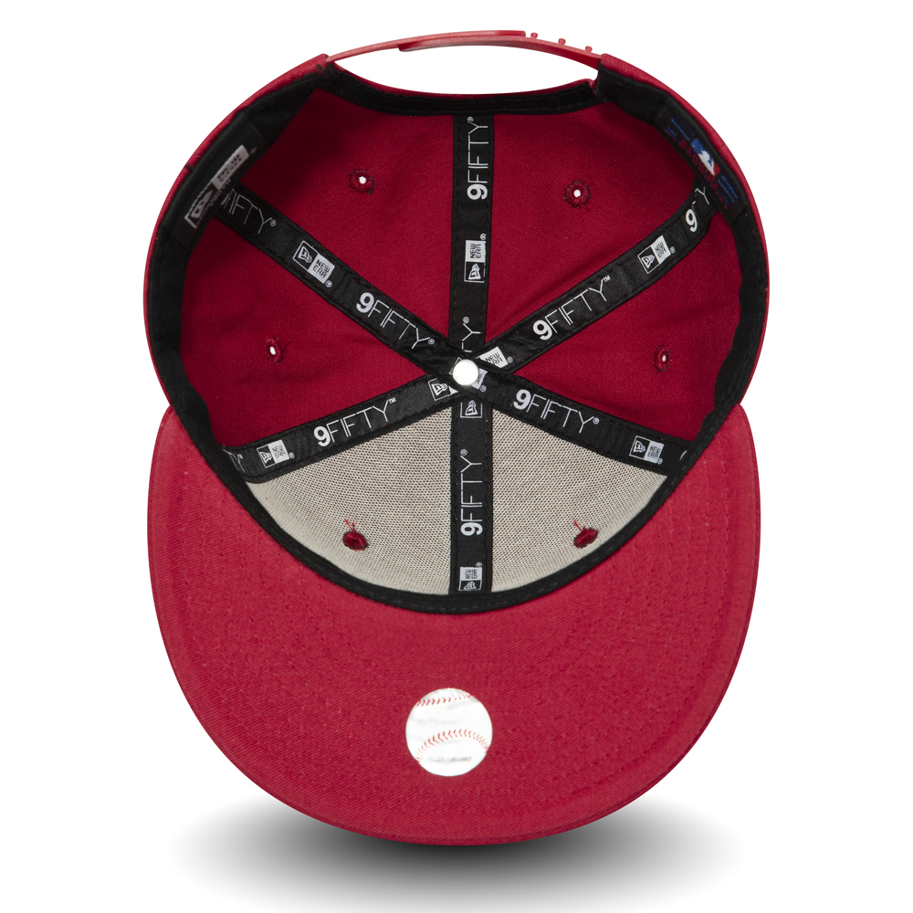 Rote Essential 9FIFTY-Kinderkappe der Los Angeles Dodgers