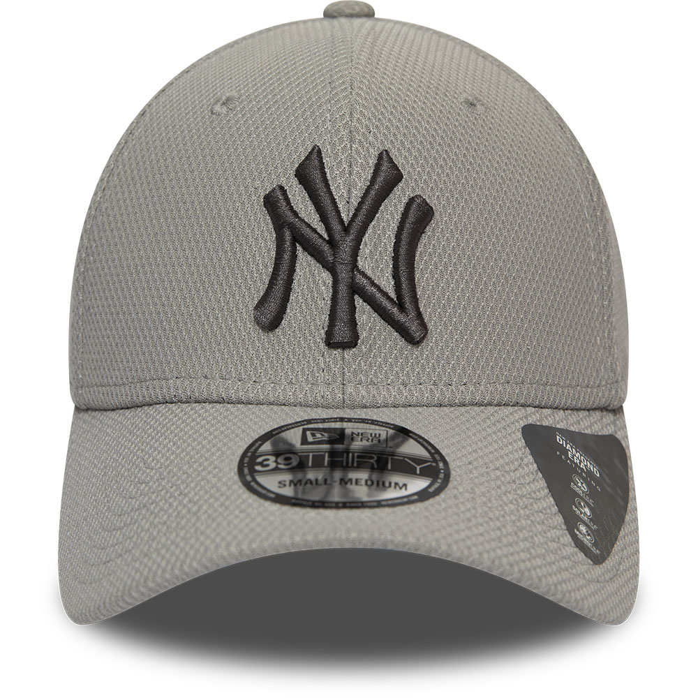 New Era 39Thirty Cap JERSEY New York Yankees grau 