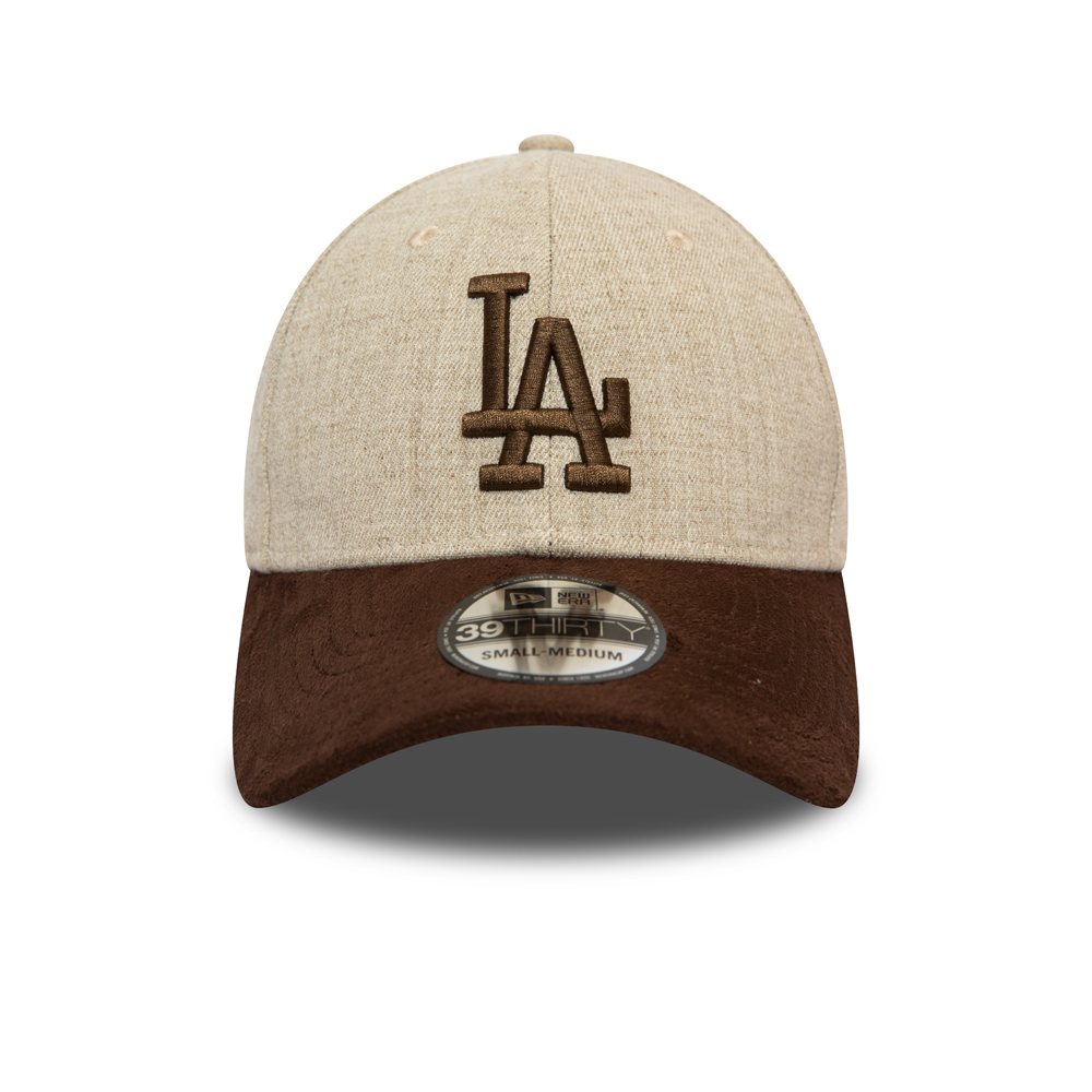 Cremefarben abgesetzte 39THIRTY-Kappe der Los Angeles Dodgers
