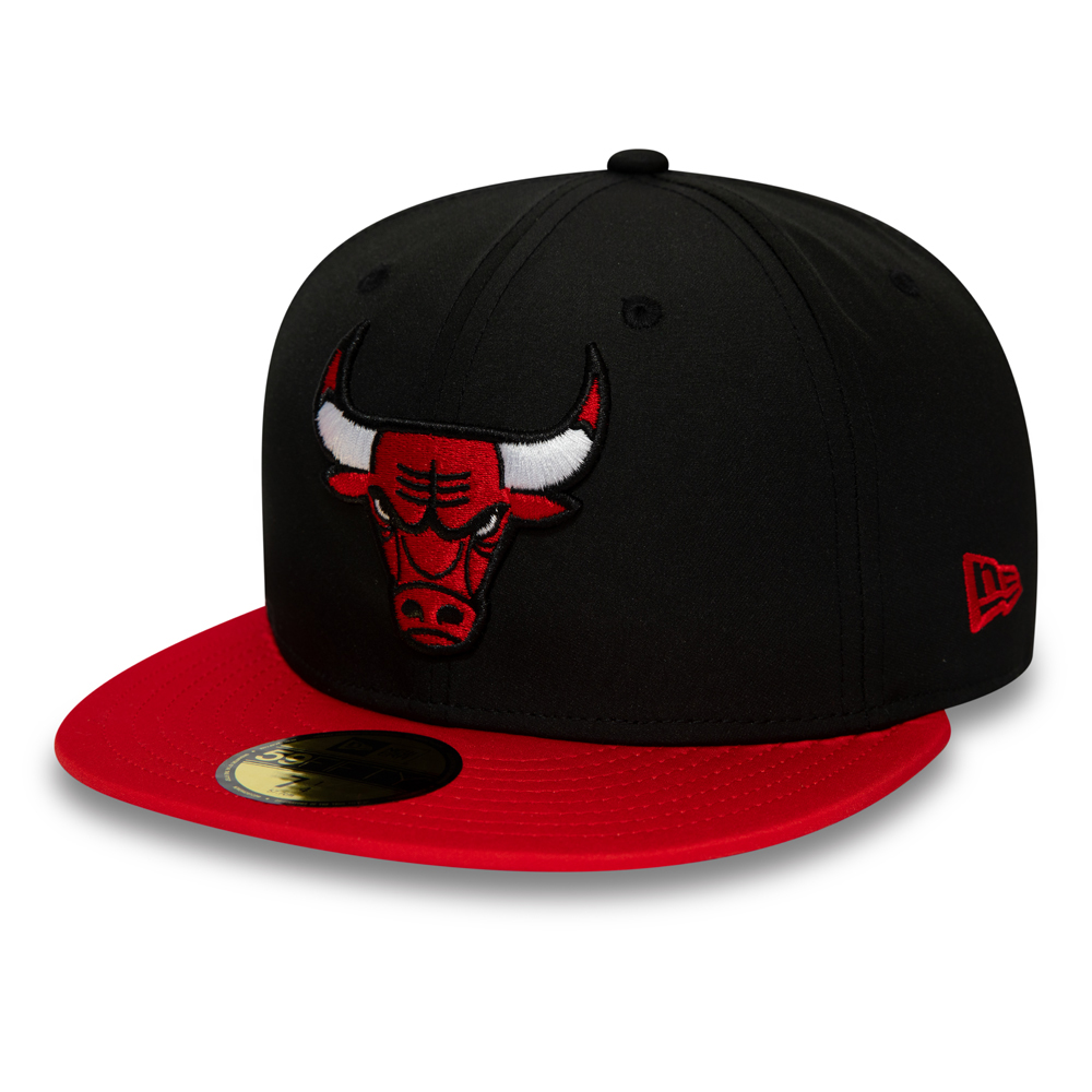 Casquette 59FIFTY des Chicago Bulls couronne rouge